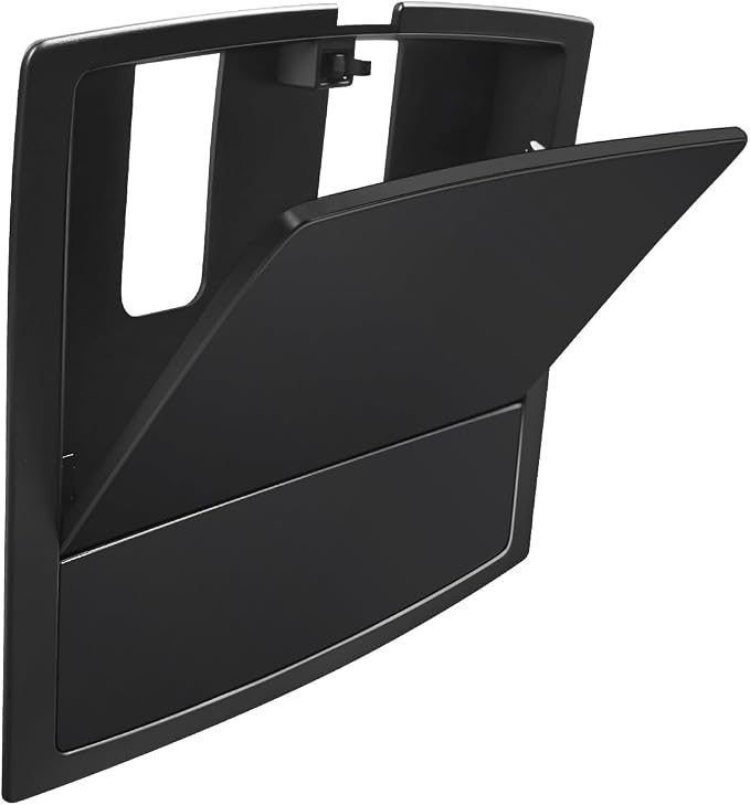 Muslogy Center Console Hidden Organizer Compatible with 2005-2021 Nissan Frontier Accessories One-Touch Armrest Hidden Storage Box Middle Console Insert Secret Organizer Compartment ABS Material