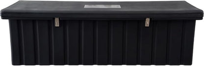Buyers Products 1712260 Black Poly All-Purpose Storage Chest , 18.8 cu. ft, Made In The USA, Dent-Resistant Lockable Storage Box for Truck, Trailer, Dock, or Deck, High-Density Polyethylene
