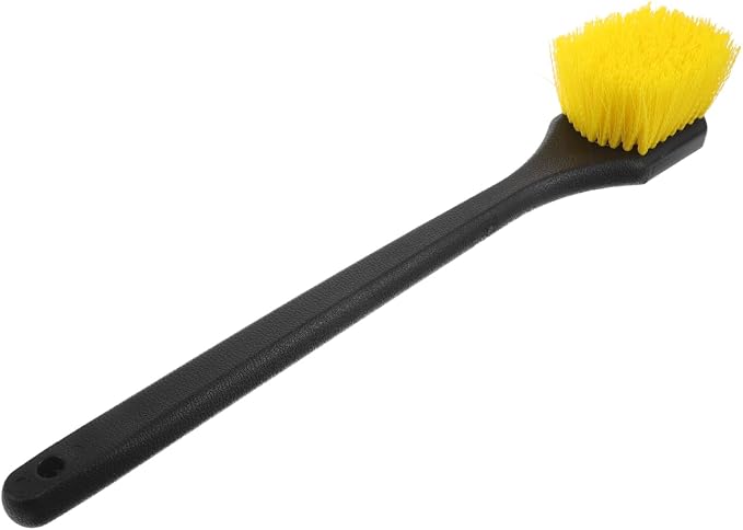 Gatuida Nylon Bristles Truck Cleaning Brush Car Tire Cleaning Brush for Rims Car Interior Cleaning