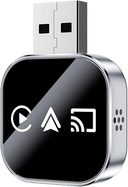Wireless Car Adapter - Car Display Video Adapter, Plug and Play Phone to Cars Screen Converter, for Daily Commuting Long Distance Travel City Driving Music Streaming Calling | Parking Assistance Tools