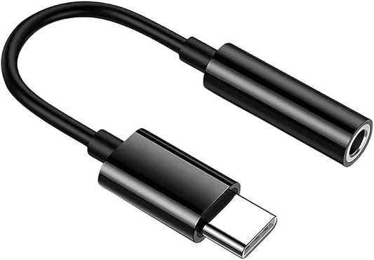Plug and Play Car Stereo USB-C Type C to 3.5mm AUX Headphone Jack Adapter for Speaker,Earphone,Headphone,Headset Compatible with iPhone17 16 15 Pro/Android