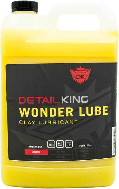 Wonder Lube Clay Lubricant - Gallon - Water-Based Lubricant - Creates a Slick Surface for The Claying Process
