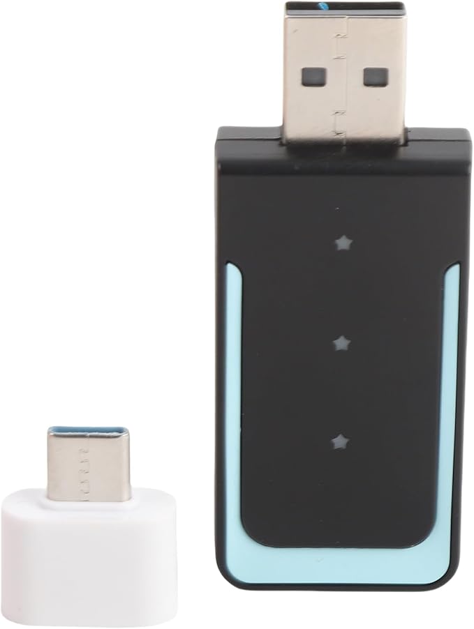 2 in 1 Wireless CarPlay Adapter, Wired to Wireless Converter for CarPlay and Android Auto, Bluetooth 5.0 WiFi Plug and Play Car Dongle CP508A (CP508A)