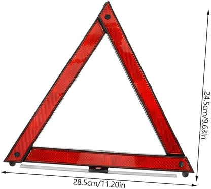 MAGICLULU 5pcs Car Safety Reflectors Warning Safety Triangle Reflective Sign Emergency Roadside Kit for Vehicle