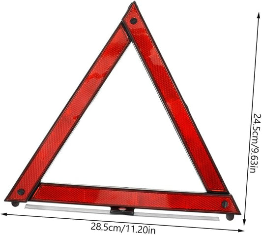MAGICLULU 5pcs Car Safety Reflectors Warning Safety Triangle Reflective Sign Emergency Roadside Kit for Vehicle