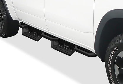APS Stainless Steel Pocket Steps Running Boards Side Bars Compatible with Ram 1500 2019-2026 Crew Cab (Will Not Fit 2018 Previous Generation Build in 19-24)