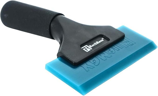 RockRose Elite 6" Cast Aluminum Squeegee – Sturdy, Long-Handle Anti-Slip Grip Precision Blade Change with Allen Wrench Professional Window Tint Application Tool-1 Unit