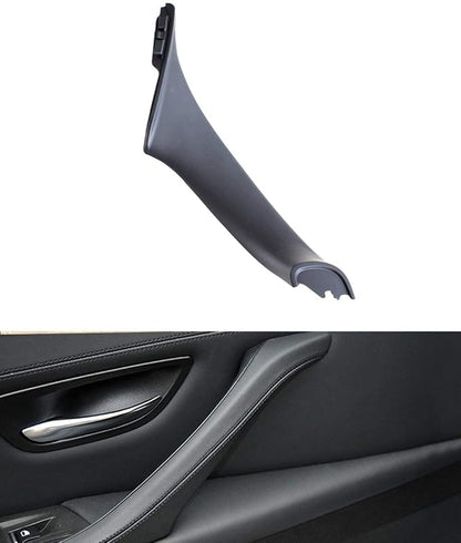 Side Door Handle for BMW 5 Series F10 F11,Inner Door Pull Handle Trim Cover Kits Replacement Window Switch Armrest Panel for BMW 520 523 525 528 530 535 (Black)
