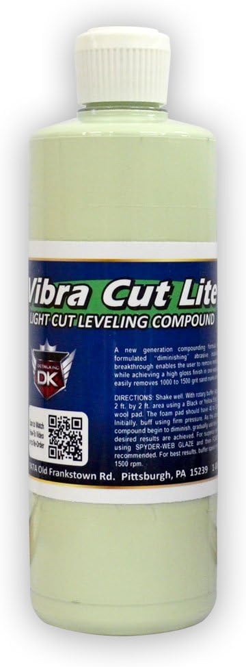 Detail King Vibra Cut Lite - Car Compound - Car Scratch Remover - 16 Oz