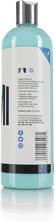 Stjarnagloss - Gummi Trim & Tyre Dressing - Cream Treatment Leaves a Satin Finish, Revive Tire Color, Won't Streak (500 milliliters)