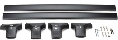 260lbs Lockable Roof Rack Cross Bars for Toyota Highlander 2020 2021 2022 2023 2024 2025 XLE Limited Platinum Hybrid, Heavy Duty Aluminum Crossbars Rooftop Luggage (Not for Grand Highlander)