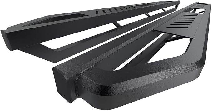 APS 6.5in Side Armor Stainless Steel Running Boards Compatible with Chevy Colorado GMC Canyon 2015-2026 Crew Cab (Nerf Bars Side Steps Side Bars)