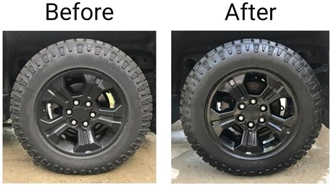 For Car And Truck Tire Shine Applicator With Integrated Pump Reservoir, Foam Brush For Smooth Tire Dressing Application And Reusable Pads
