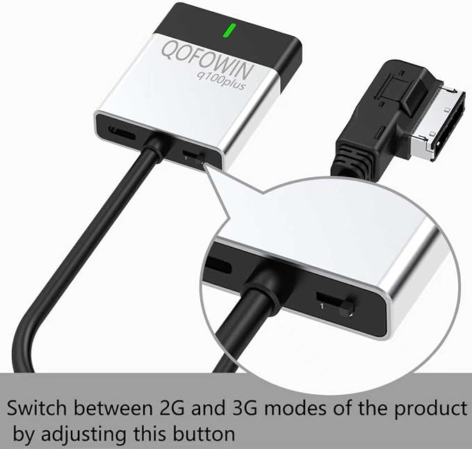 Audi Bluetooth car Music High-Definition Adapter,Wireless Audio Music Adapter,Compatible with Audi 3G AMI, 2G AMI Interfaces,Mercedes Media,Mercedes Music,and Volkswagen Music Interface