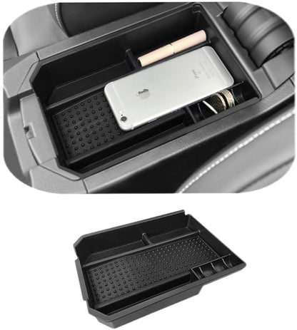 Center Console Organizer Tray Compatible with Toyota RAV4 2013 2014 2015 2016 Storage Box ABS Tray Insert Organizer Glove Pallet