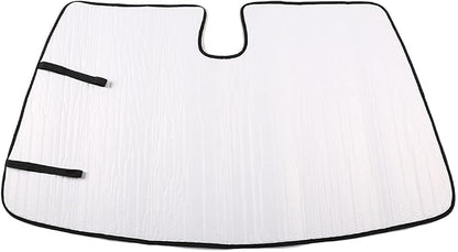 Windshield Sun Shade Compatible with Mercedes-Benz Smart 2015-2021 Foldable Front Windshield Sunshade Protector, Block UV Rays Keep Your Car Cooler