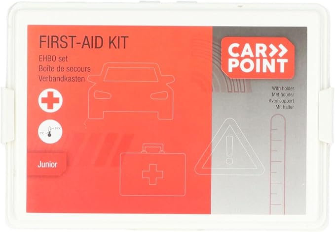 Carpoint 0117111 First-Aid Kit with Holder Junior U5