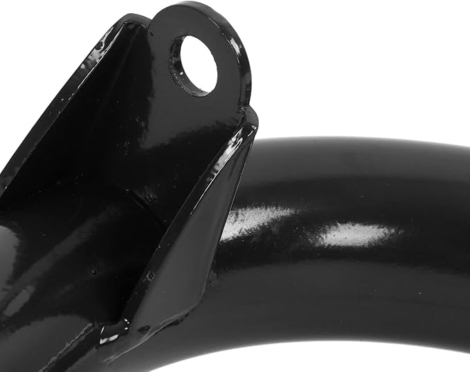 Precise 49in Racing Safety Seat Belt Chassis Roll Harness Bar Kit Stainless Steel Universal for Racing Enthusiasts (B black)