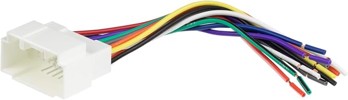 Scosche HA08B Aftermarket Radio Wiring Harness for Select 1998-11 Acura and Honda - Aftermarket Radio Wire Harness for Car Stereo - Check Vehicle List Below for Your Model