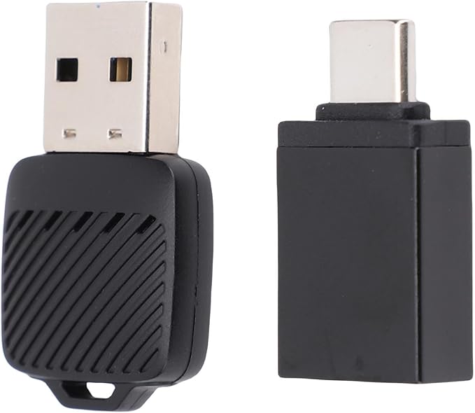 LICAEVEY Wireless Car Play Adapter, Vehicle Mounted System Wireless Adapter, 2 in 1 Wired to Wireless Car Interconnect Converter Support for Android Auto, Plug and Play, Fast Auto Connect