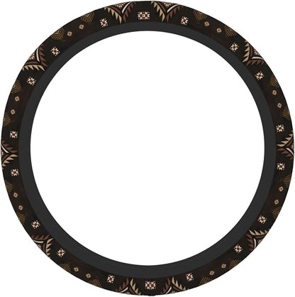 Southwest Pattern American West Steering Wheel Cover Anti-Slip,Sweat Absorption Universal 15 inch Steering Wheel Covers Cute car Accessories for Men Women