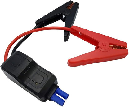 EC-5 Replacement Car Portable Battery Jump Starter Smart Cable, EC5 Car Battery Smart Clamps, 12V, 15A, Anti-short Connection & Reverse Charging Protection, All Copper Material