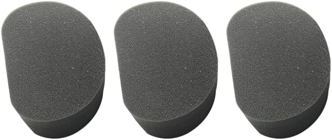 3pcs Car Wheel Polishing Sponge Auto Waxing Sponge Replacements Tire Shine Detailing Reusable Car Cleaning Supplies Waxing Buffing Coating
