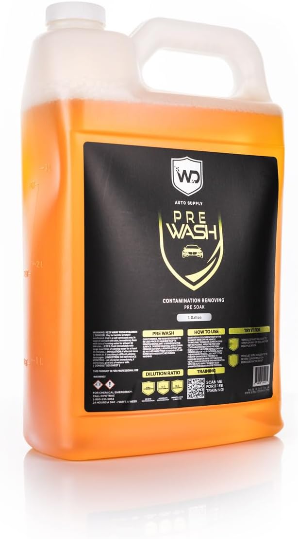 Pre Wash - Heavy-Duty Grease & Grime Remover for Cars - Parent (128oz)