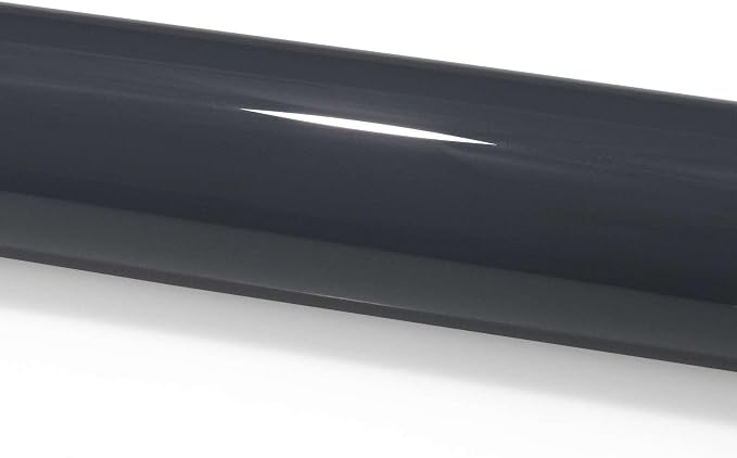 60"x600" (5FTx50FT) PPF Paint Protection Film Gloss Midnight Gray Self Healing Auto Bra Vinyl Wrap Invisible Scratches Shield Sheet DIY with Tool Kit