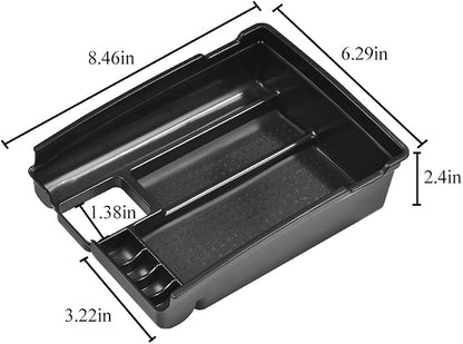 Center Console Organizer Storage Box Compatible with Nissan Rogue 2014-2020 Rogue Sport 2017-2022 Murano 2015-2024 ABS Insert Tray Organizer Glove Pallet