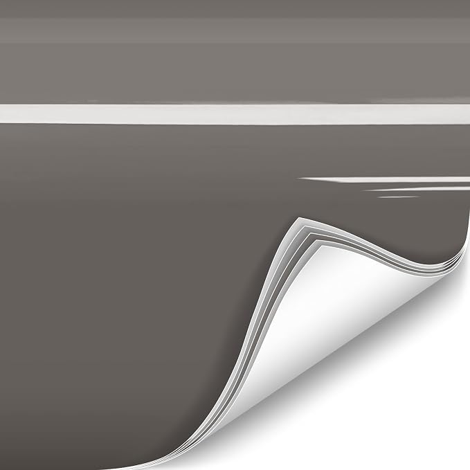 ColorFusion PPF by VViViD, Gloss Nardo Grey Dry Apply PPF Vinyl Car Wrap Roll 1.3ft x 5ft