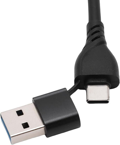 LICAEVEY Wireless Android Auto Adapter, 2 in 1 Converter, Bluetooth 5.2 Plug and Play Auto Connect for Wired Android Auto Cars