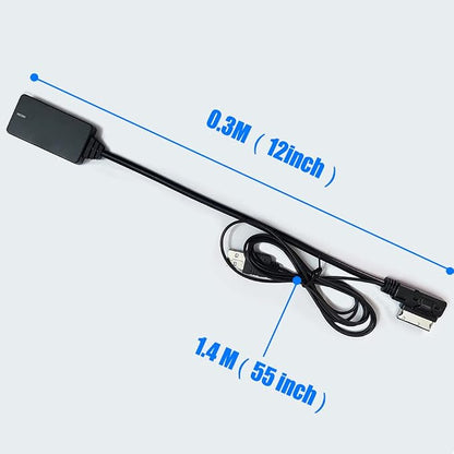 Bluetooth Adapter Compatible with A3 A4 A5 A6 A7 A8 S3 S4 Q3 Q5 Q7 TT TTS Car Apple Android Phone Music AMI Interface Wireless Cable Devices