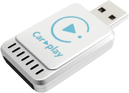 2025 Newly Upgraded Wireless CarPlay Adapter: Slim, Lightweight and Portable, Plug-and-Play. Easy to Operate with Stable Connection and no lag, Compatible with iPhone and Android Devices.