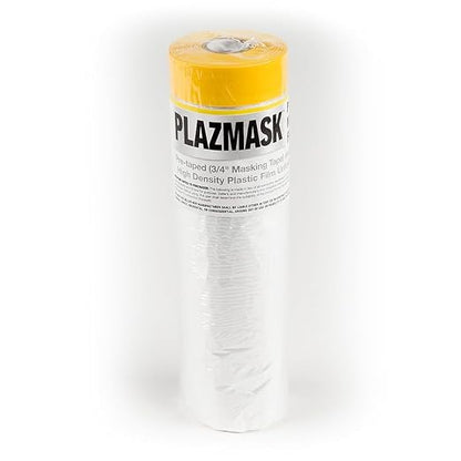 Pre-Taped Masking Film (1 Roll, 6-Feet X 65-Feet)