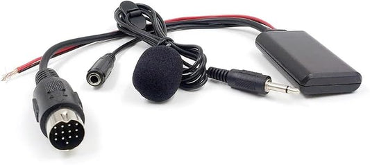 Car Bluetooth Receiver Module for Kenwood CA-C2AX KCA-iP500 CA-C1AX 13Pin Radio Stereo Aux Cable Adapter Wireless Audio Input