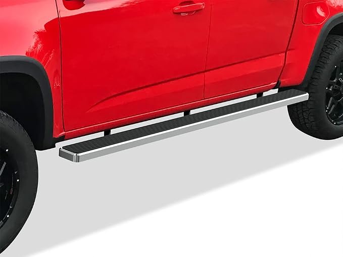 APS Wheel to Wheel Boards 5in Compatible with Chevy Colorado GMC Canyon 2015-2026 Crew Cab 5ft Bed 304 Stainless Steel (Side Steps Side Bars)