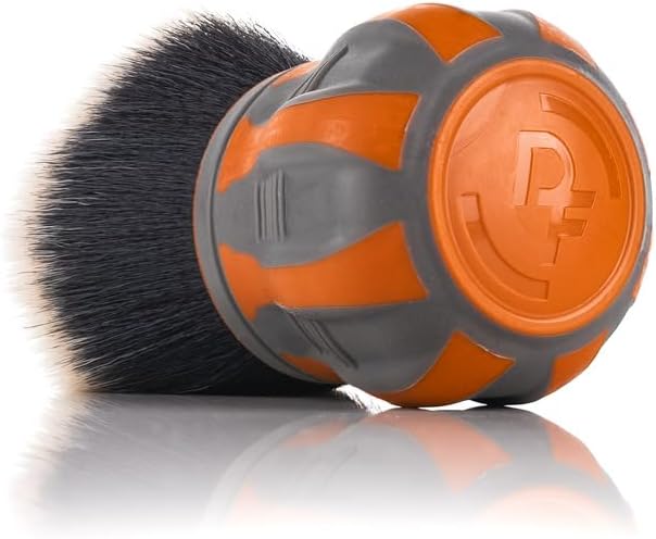 Detail Factory - Curveball XL Synthetic Brush - Ultra Soft Bristles, Comes with Storage Rack, Covers Large Area Inside or Outside Vehicles - Solar Flare