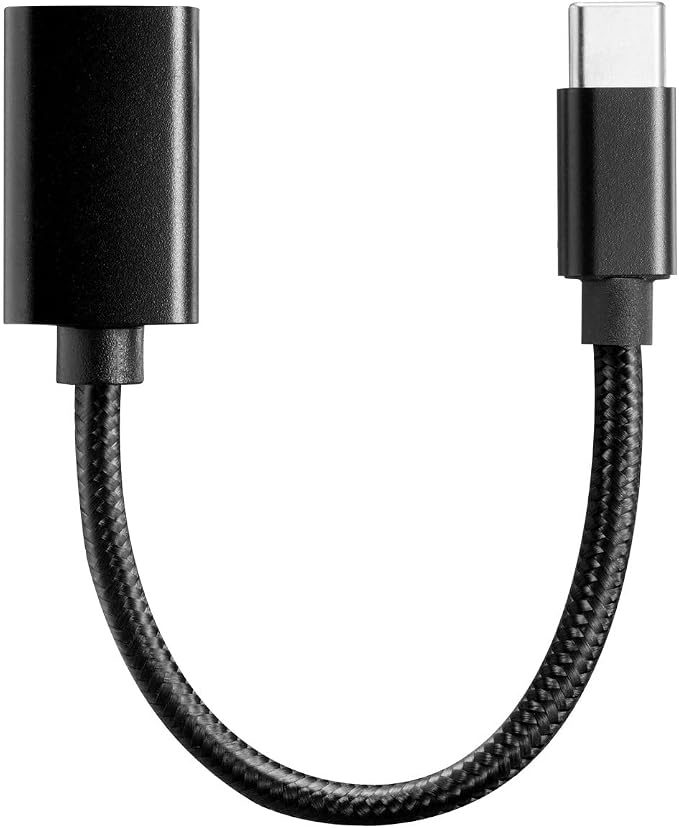 GekoGear Wireless CarPlay USB Adapter for Apple iPhone iOS 12+ Small Car Play Dongle for OEM Wired CarPlay Car Model 2016+ USB C to USB A Cable