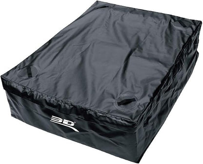3D MAXpider Rooftop Soft Shell Cargo Carrier - 13 Cubic Feet, 45” x 35” x 14” - Waterproof Heavy Duty Car Roof Top Bag - Assembled with Secure Tie-Down Buckle Straps System - (Large Size Capacity)