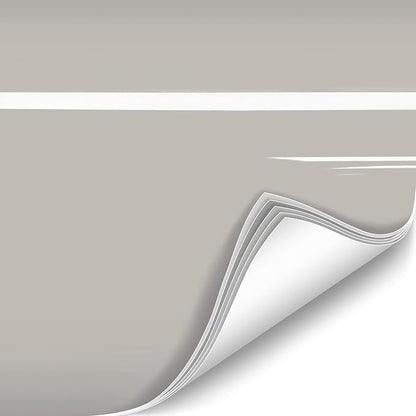 ColorFusion PPF by VViViD, Gloss Chalk Grey Dry Apply PPF Vinyl Car Wrap Roll 10ft x 5ft