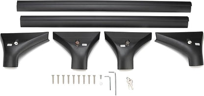 Roof Rack Cross Bars 2021-2024 Compatible with Nissan Rogue 2021 2022 2023 2024 (with Flush Roof Rails),Heavy Duty Aluminum Roof Rails Crossbars Rooftop Luggage Carrier