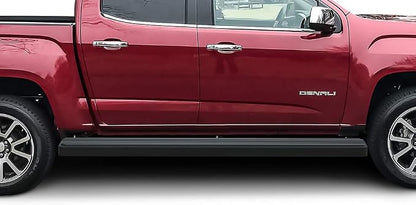 APS Running Boards (Nerf Bars Side Steps Step Bars) Compatible with Chevy Colorado GMC Canyon 2015-2026 Crew Cab 5ft Bed (Black Powder Coated 6 inches Wheel to Wheel)