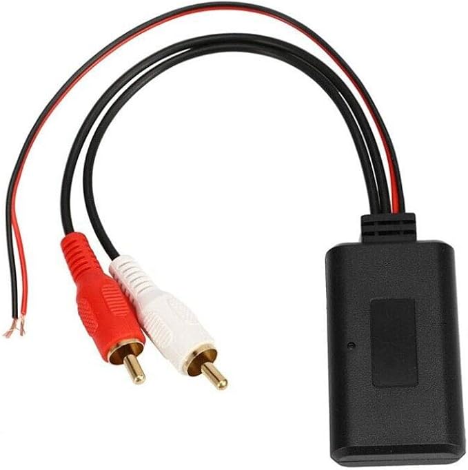 Wixine 1Pcs Car Universal Wireless Bluetooth Module Music Adapter RCA Aux Audio Cable