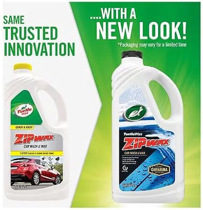Turtle Wax T-79 Zip Wax Liquid Car Wash and Wax. 64 oz.