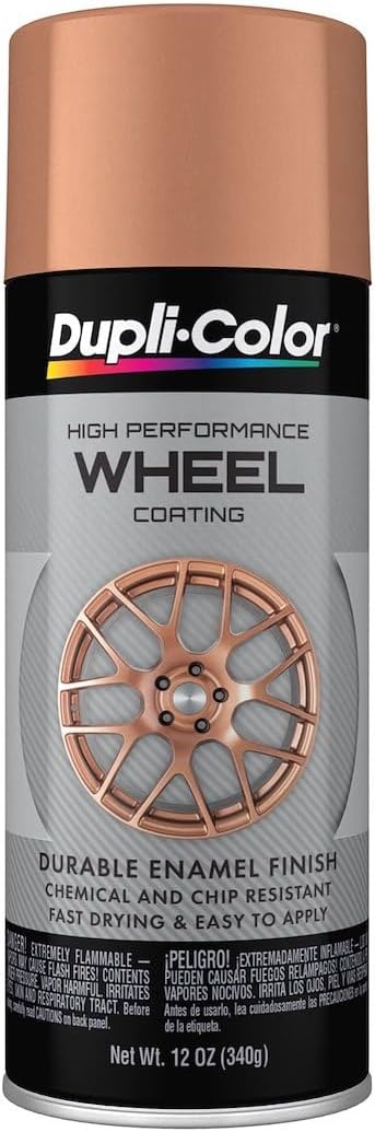 Dupli-Color HWP109 High Performance Wheel Paint - Rose Gold - 12 oz Aerosol Can
