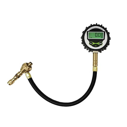 Alla Lighting High Performance Auto Digital Tire Pressure Gauge - 60 PSI, Large Dial 2" Easy Read Air Chuck Tire Pressure Gauge