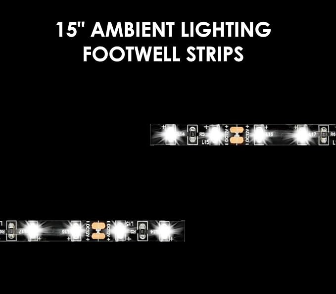 ORACLE Lighting 3805-004 Universal Green Ambient LED Lighting Footwell Kit - Waterproof - Easy Installation - Ultra Flexible - Indoor or Outdoor Application
