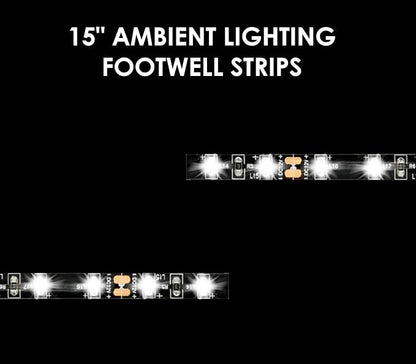 ORACLE Lighting 3805-004 Universal Green Ambient LED Lighting Footwell Kit - Waterproof - Easy Installation - Ultra Flexible - Indoor or Outdoor Application