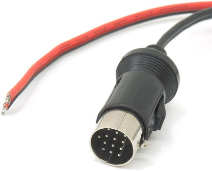 Vehicle Bluetooth Module Audio Stereo Aux Radio Cable Compatible with All Kenwood 13-pin CD Host KRC-553 CA-C2AX KCA-iP500 CA-C1AX